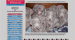 Desktop Screenshot of btwkennels.com