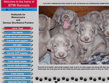 Tablet Screenshot of btwkennels.com
